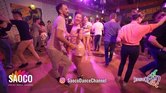 Vsevolod Bogomol and Katerina Mik Salsa Dancing at Rostov For Fun Fest 2018, Friday 02.11.2018 (SC) смотреть онлайн