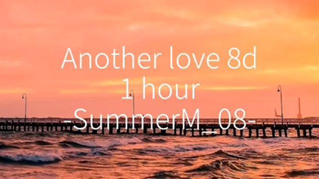 Tom Odell ~ Another Love 1 Hour   8d Audio