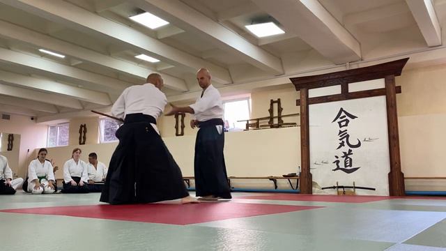 Такаси Куроки. Айкидо мастер-класс. Ереван, Армения (10.2021; ч 2)