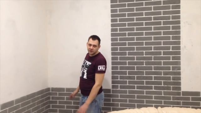 DIY ИМИТАЦИЯ КИРПИЧНЫХ СТЕН и БУАЗЕРИ в стиле ЛОФТ Часть 2 смотреть онлайн