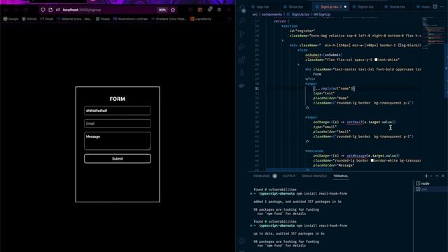The way I handle forms in React | Increase Performance | useForm() смотреть онлайн