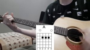 Разбор Камнем по голове Король и Шут без баррэ на гитаре, лёгкие аккорды, для начинающих