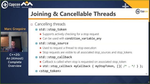Overview C++ Conference CppCon 2020 Online (by Oleh Fedorenko) смотреть онлайн
