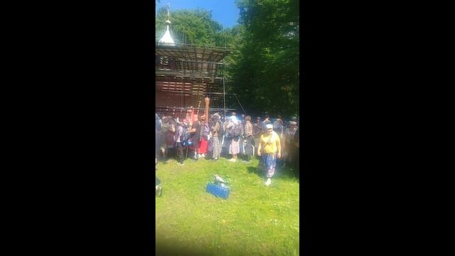 Крестный ход к Сергию Радонежскому из Мытищ 15-18 июля 2023г смотреть онлайн