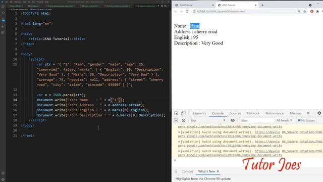 Learn Complete JSON Tutorial In Tamil | JSON in Tamil |தமிழ் смотреть онлайн