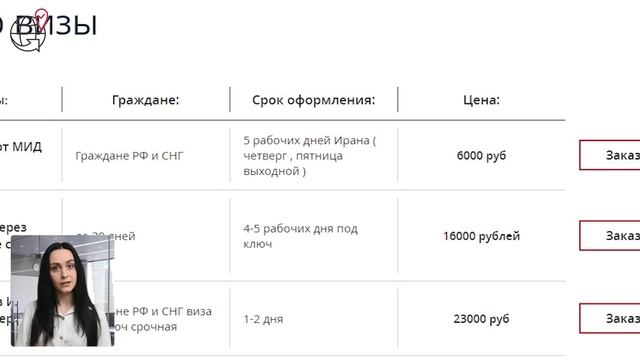 виза в Иран