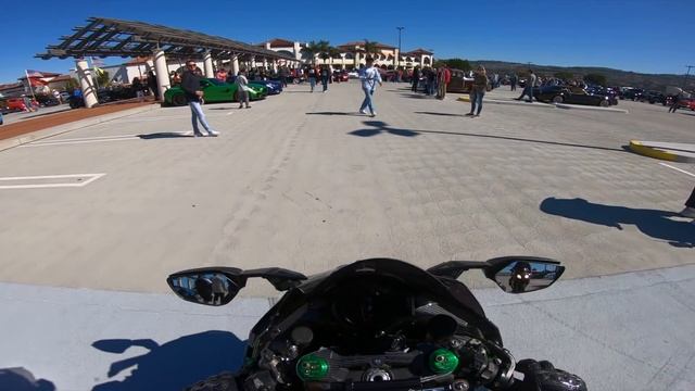 Taking My Ninja H2 To The Biggest Cars & Coffee Meet смотреть онлайн