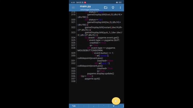 Game created using python on Android смотреть онлайн