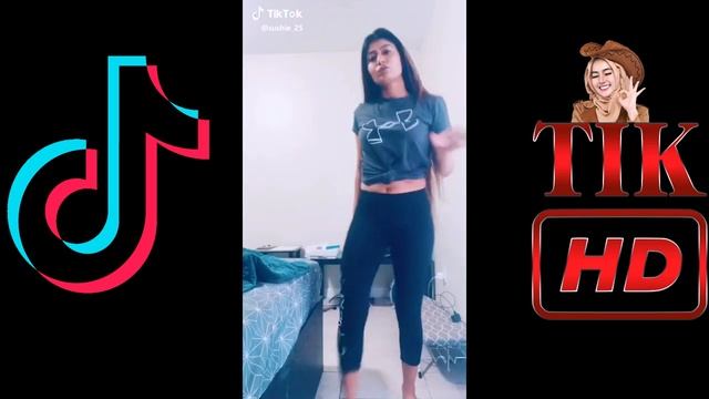 Tik Tok Dancer Girls Belly Dance Taki Taki Rumba Tik Tok Dance Challenge
