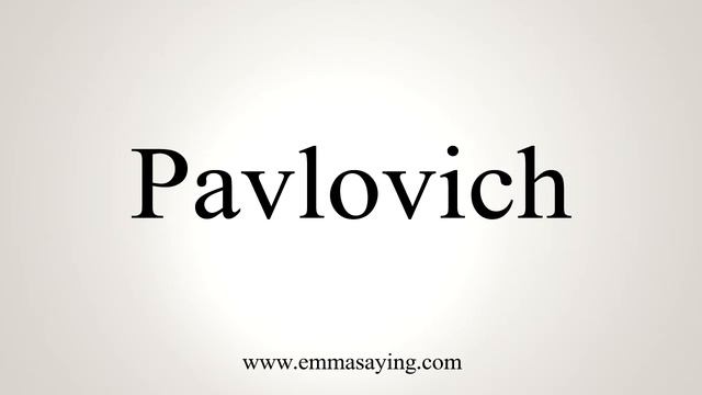 How To Say Pavlovich смотреть онлайн
