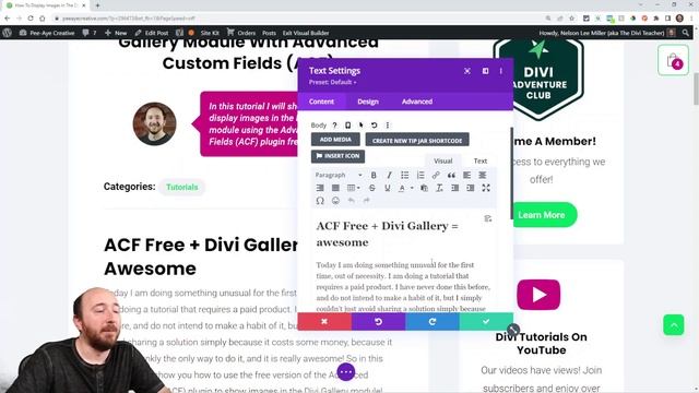 How To Fix The Random Divi Text Editor Visual Tab HTML Cache Issue смотреть онлайн