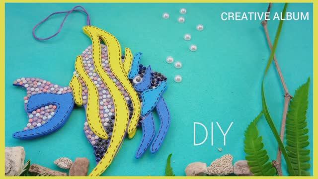 Идея поделки из фоамирана и страз от алмазной мозаики смотреть онлайн