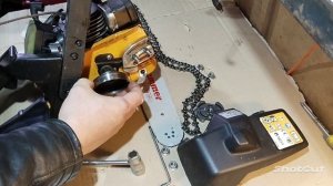 Замена венчика (звёздочки) на бензопиле Partner 350 (370). Переход с 3/8 на 325.