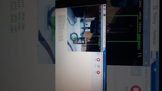Raspberrypi robot with object detection смотреть онлайн