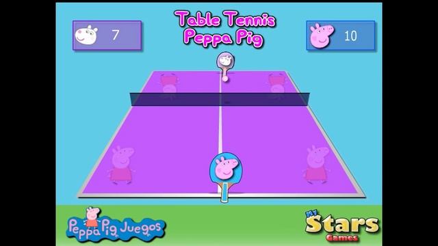 МУЛЬТИК СВИНКА ПЕППА ТЕННИС ПИНГ ПОНГ ИГРА CARTOON PEPPA PIG TENNIS PING PONG 粉紅豬小妹, 粉红猪小妹 смотреть онлайн