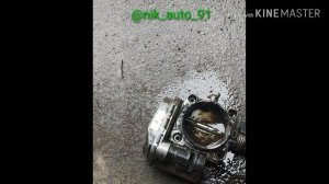 Чистка дроссельной заслонки mercedes 163 ml