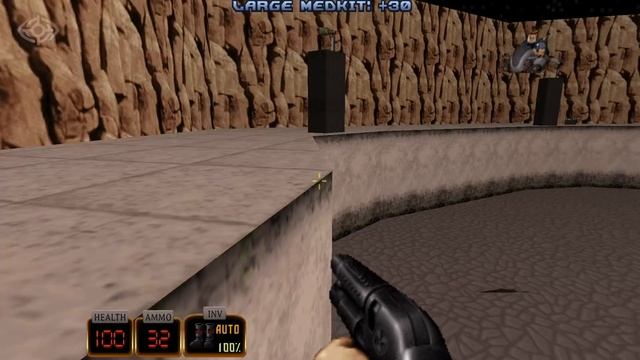 Duke Nukem 3D прохождение игры - E1M3: Death Row (All Secrets Found + 100%) смотреть онлайн