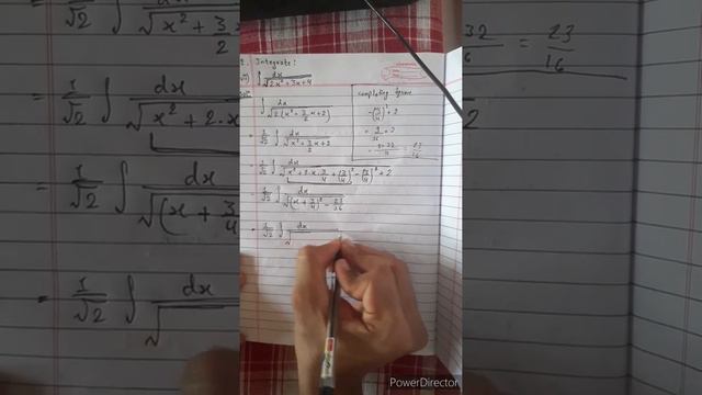 2. Integrate: (vii) ∫ dx/√(2x²+3x+4) int dx/sqrt(2x²+3x+4) Antiderivative Calculus "MSI" NEB 12 💥🌻 смотреть онлайн