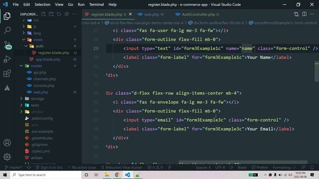 16. Laravel Custom Registration Flow || Ecommerce Website #ecommerce #laravel #inertia #vue #php смотреть онлайн