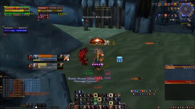 WoW 1v2 Skirmish Feral v Rogue/Boomer [No mouse!] смотреть онлайн