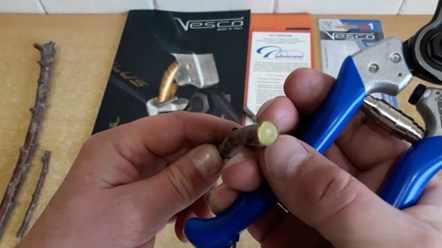 Обзор секатора Vesco A1 смотреть онлайн