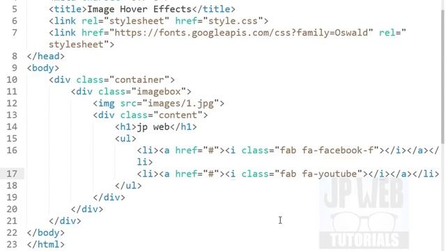 Image Hover Effects with Social Icons to create a Team for Website | HTML CSS Tutorial смотреть онлайн