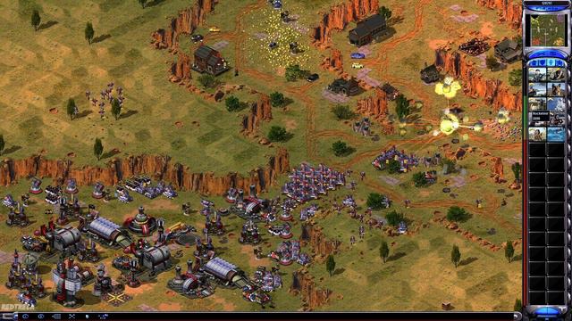 Red Alert 2 Yuri's Revenge 1vs3 Extra Hard AI Great Britain смотреть онлайн
