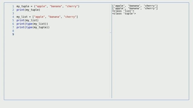 Python - Tuple: Introduction to Tuples смотреть онлайн