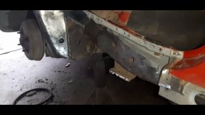 Замена порога на  Chevrolet AVEO