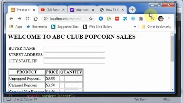 Form Handling in PHP смотреть онлайн