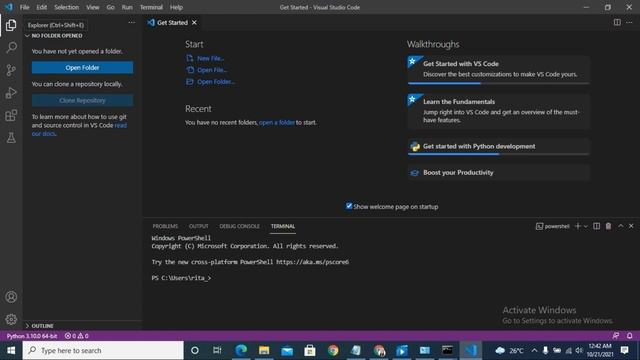 Part 2 - How to Download and Install Visual Studio Code and Install Python Extension смотреть онлайн