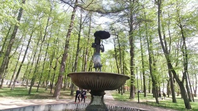 Калуга, городской ПАРК культуры и отдыха. #Калуга #парк #святотроицкийкафедрадльныйсобор #смотровая смотреть онлайн