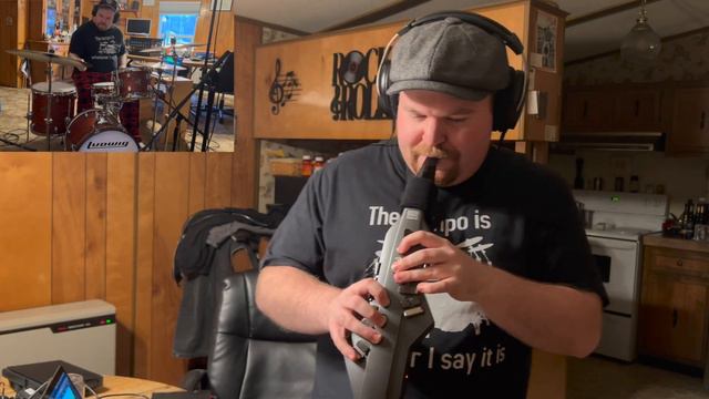 Sugar Drums & Sax Cover **Feat. Roland Aerophone GO! смотреть онлайн