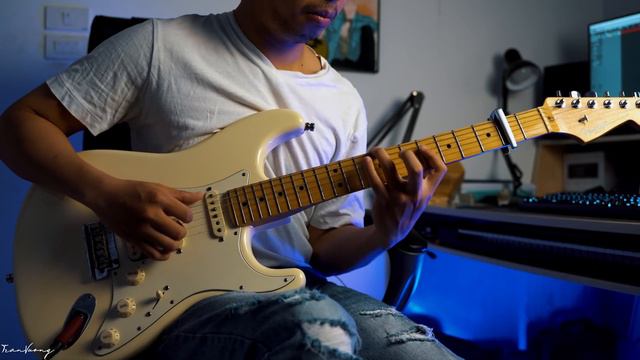 [King] Eric Clapton - Tears In Heaven - Guitar Solo l Tran Vuong смотреть онлайн