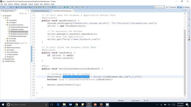 Selenium Full Course - Learn Selenium in 48 Hours | Verify Element Present in Selenium смотреть онлайн