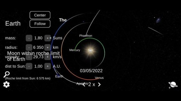 Solar System Simulator v2