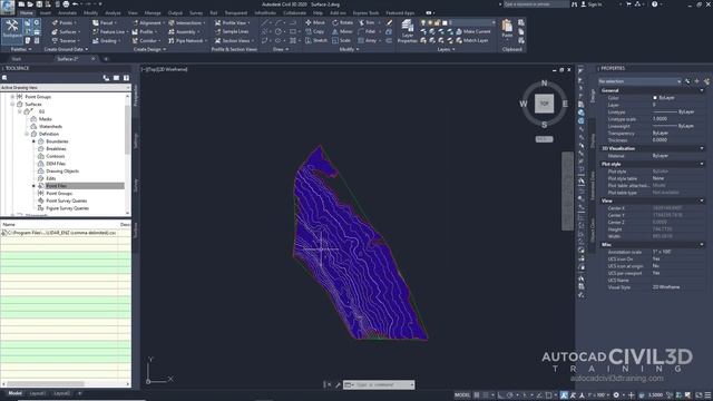 Limiting Imported Surface Data in Civil 3D 2018, 2019, 2020, 2021 смотреть онлайн