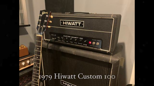 1980 Gibson Les Paul Pro Deluxe Ebony P-90's with 1979 Hiwatt Custom 100 смотреть онлайн