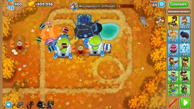 BEZ STRESU PO TOPKĘ :) NORMAL DREADBLOON COOP :) PART 2/2 - BLOONS TD6 #213 смотреть онлайн