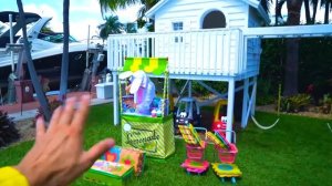 Сеня и Папа Строят Алфавит Домик