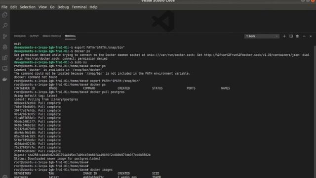 Create Postgres Database with Docker On Digital Ocean смотреть онлайн