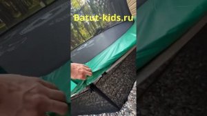 БАТУТ С СЕТКОЙ UNIX ОБЗОР SUPREME GAME 14 Футов (427 см) зеленый