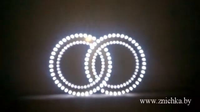 Светодиодные свадебные украшения - кольца