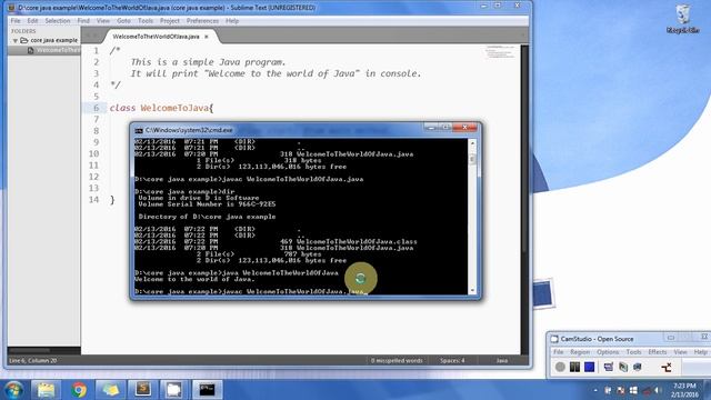 compile and run a java program with a different name than class name смотреть онлайн