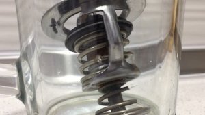 Наглядная работа термостата автомобиля