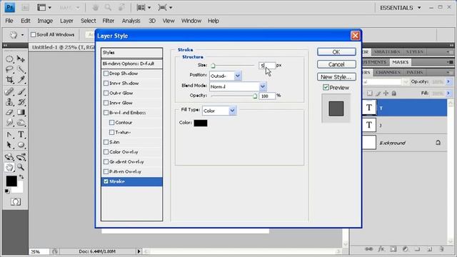 1.7 Working with Typographic Design: Adobe Photoshop CS4 Video смотреть онлайн