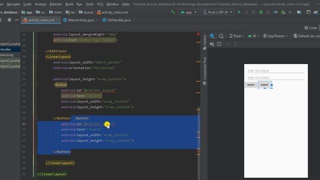 sqlite database in android studio | part 3 смотреть онлайн