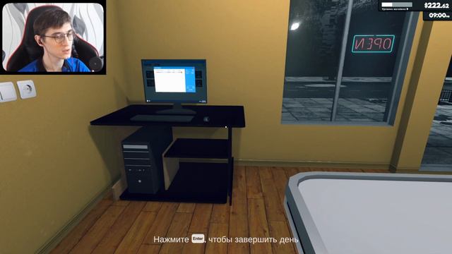 Fatyanov снова за кассой ► Supermarket Simulator смотреть онлайн