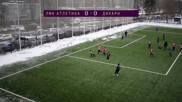 Игровые моменты из четвёртого тура зимнего первенства по футболу 2022 - 2023 г.г. смотреть онлайн