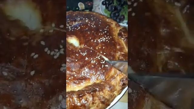 Пирог с фаршем и картошкой ?